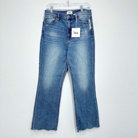 Pistola Ally High Rise Boot Wayfarer Vintage Raw Hem Anthropolgie NWT Size 28 - Picture 2 of 10